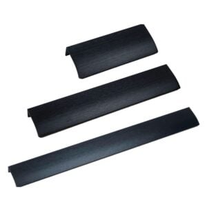 Brushed Matte Black Trim Handles | STORI