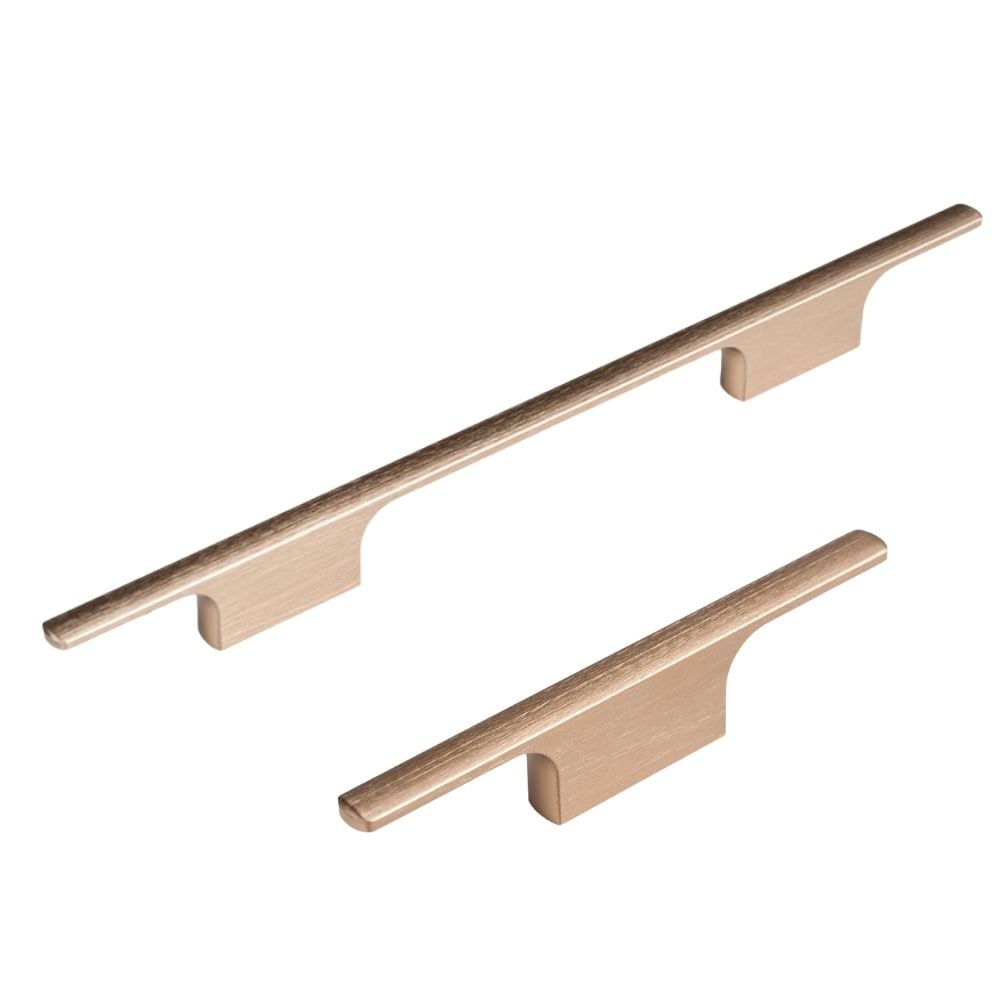 Brushed Brass Bar and T-Bar Handle | STORI