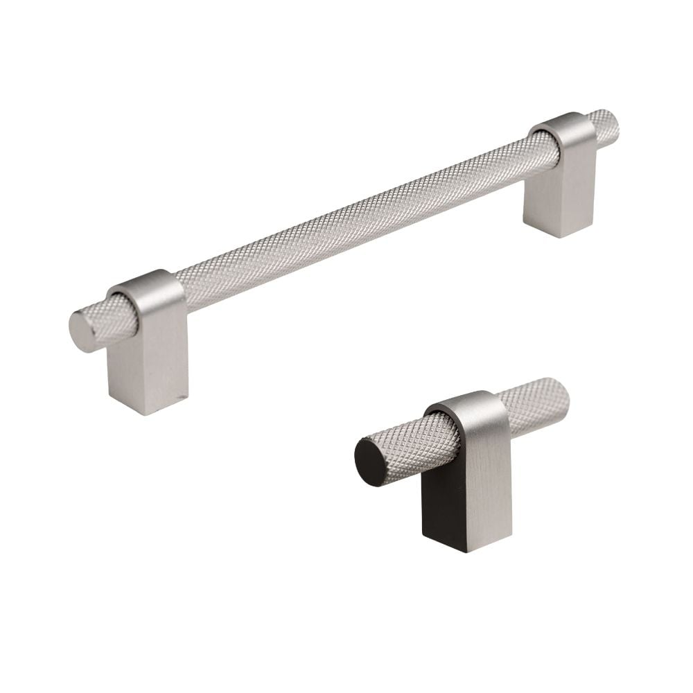 Brushed Nickel Bar and T-Bar Handles | STORI