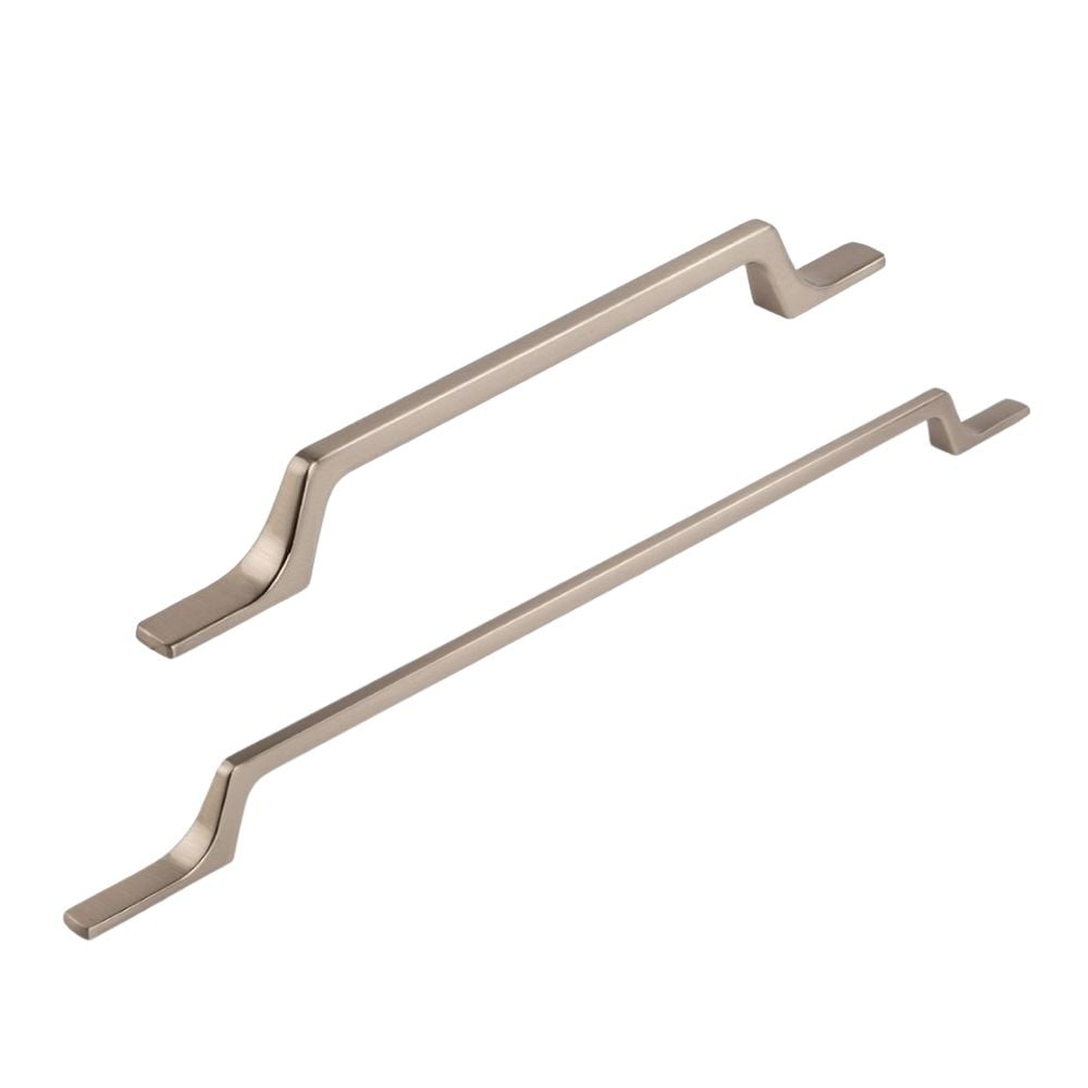 Brushed Nickel D-Handles | STORI