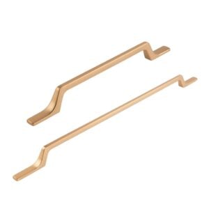 Brushed Brass D-Handles | STORI
