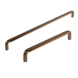 Brushed Brass D-Handles | STORI