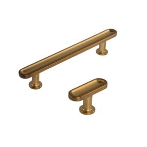 Brushed Gold Bar and T-Bar Handle | STORI