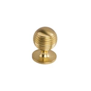 Brushed Satin Brass Knob | STORI