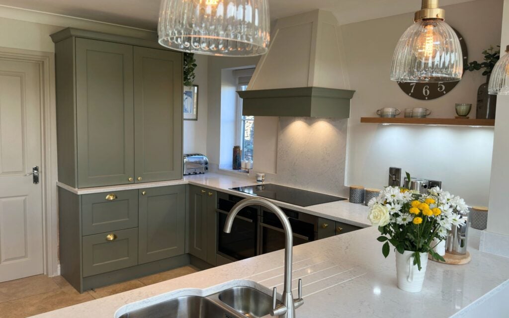 Wakefield Kitchen in Cardamom by Holtams