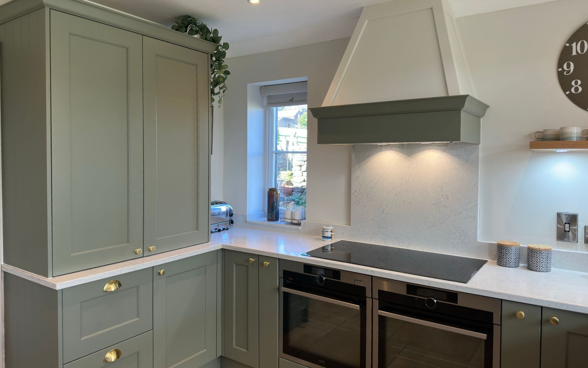 Wakefield Kitchen in Cardamom by Holtams
