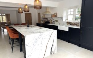 Winslow Kitchen in Cannon Black by Duo Interiors