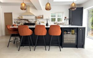 Winslow Kitchen in Cannon Black by Duo Interiors