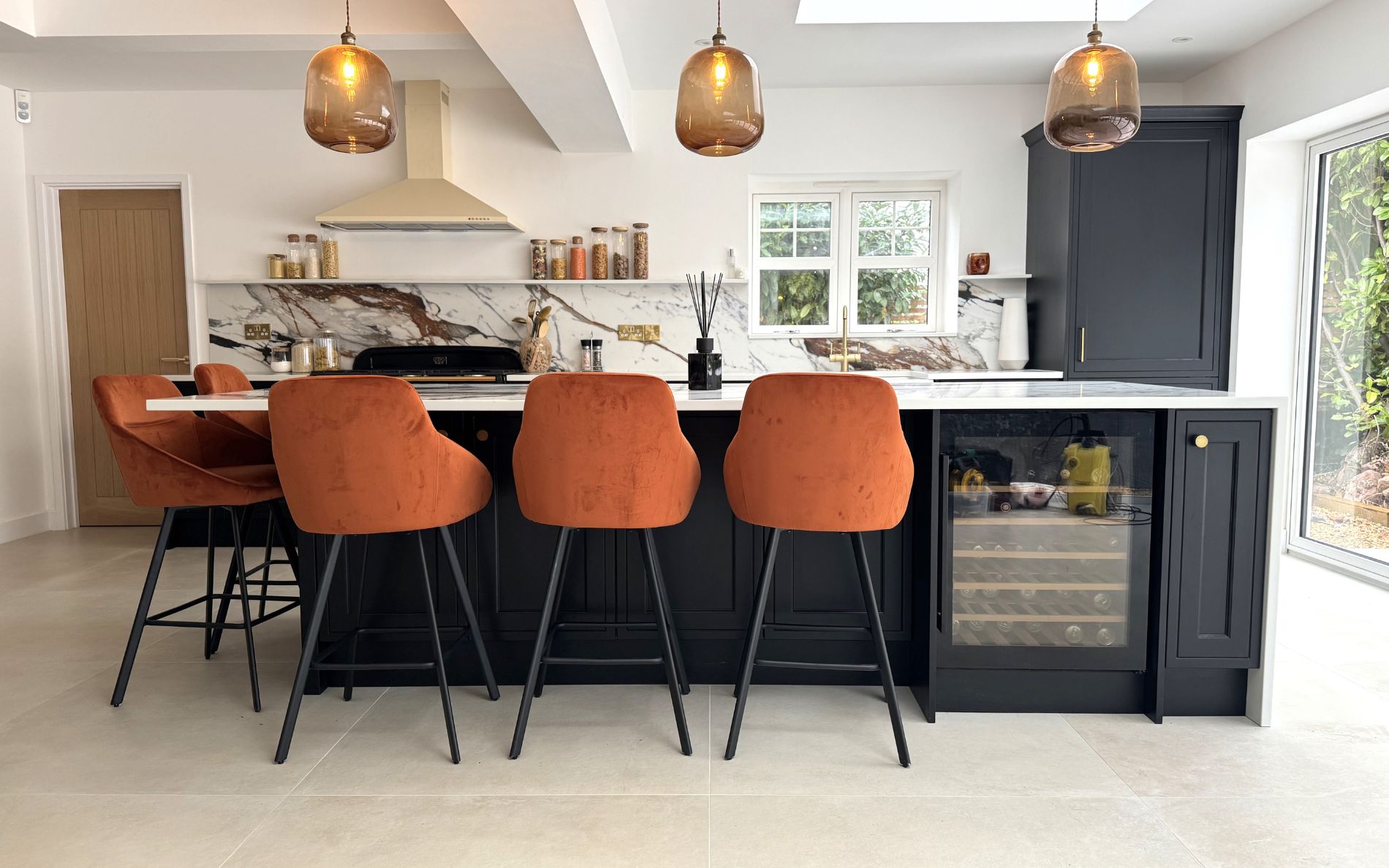 Winslow Kitchen in Cannon Black by Duo Interiors