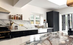 Winslow Kitchen in Cannon Black by Duo Interiors