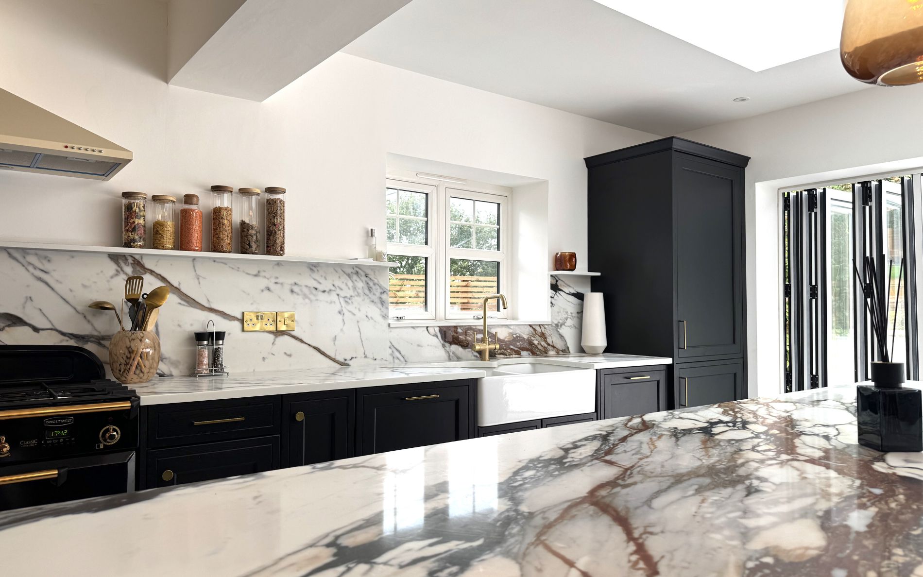 Winslow Kitchen in Cannon Black by Duo Interiors