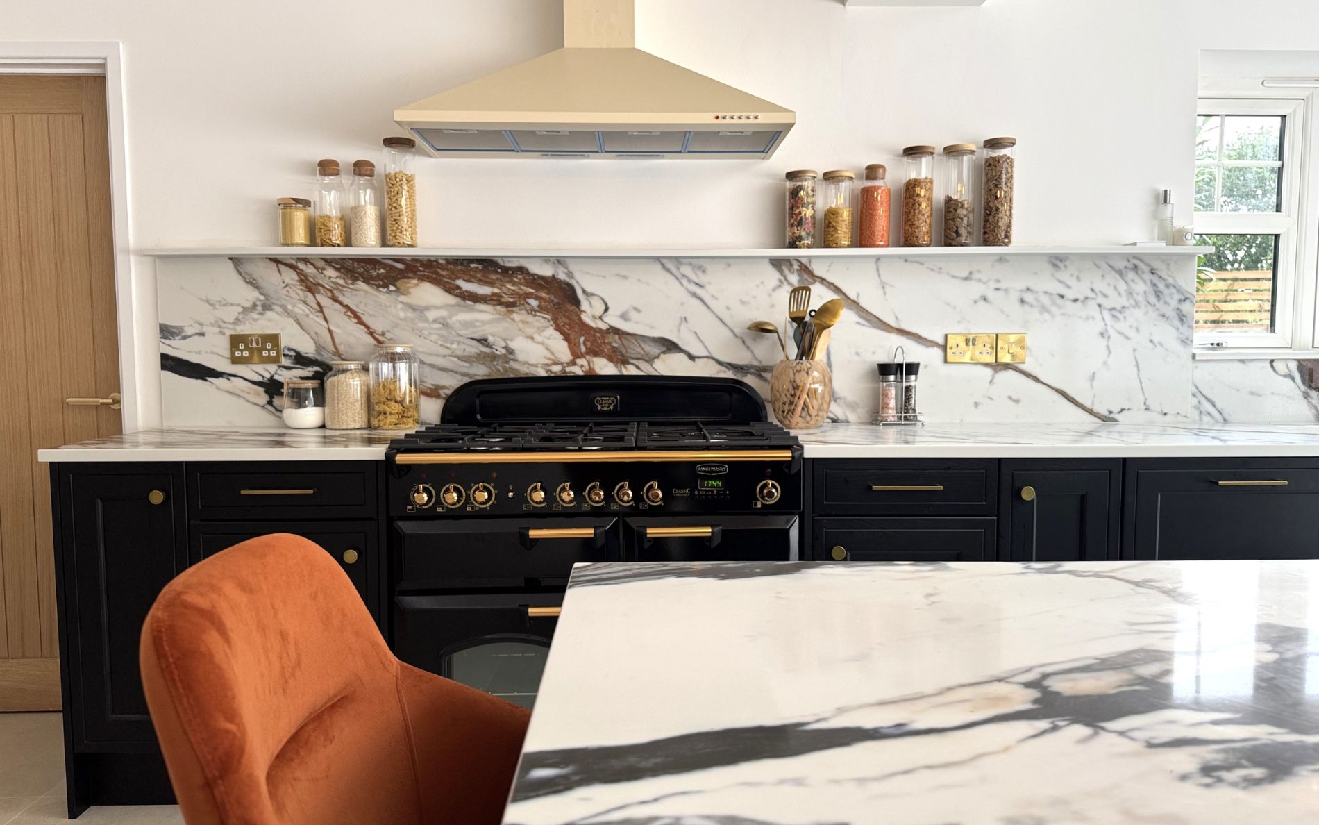 Winslow Kitchen in Cannon Black by Duo Interiors