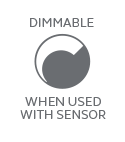 Dimmable When Used With Sensor