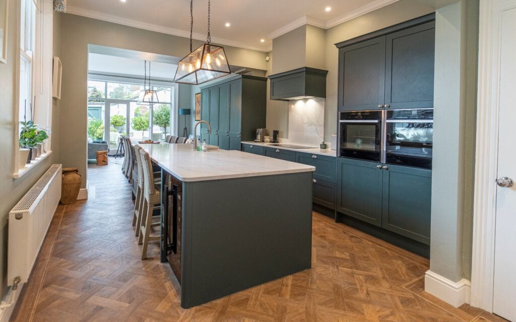 Aldana Kitchen in Heritage Green by Interiors 4 Living