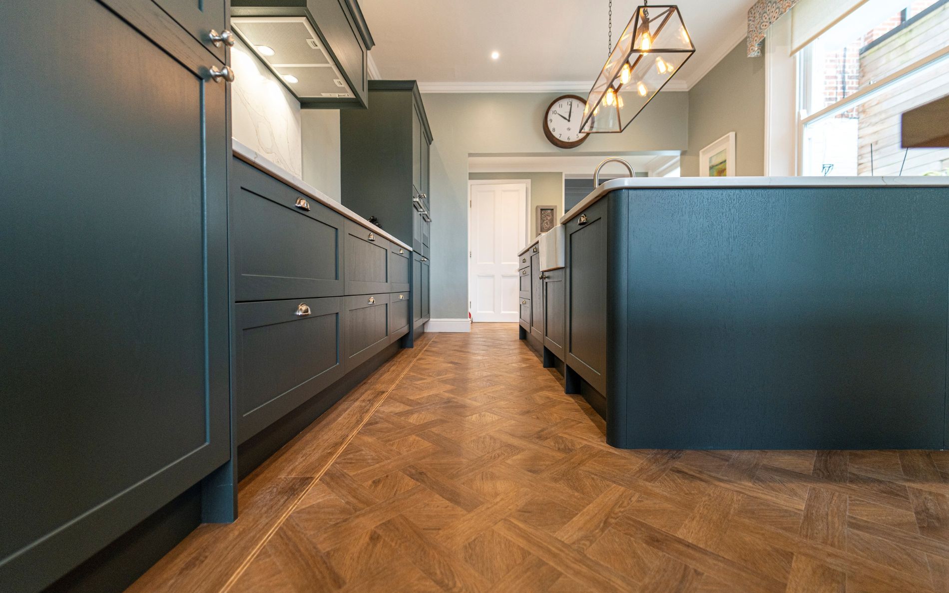 Aldana Kitchen in Heritage Green by Interiors 4 Living