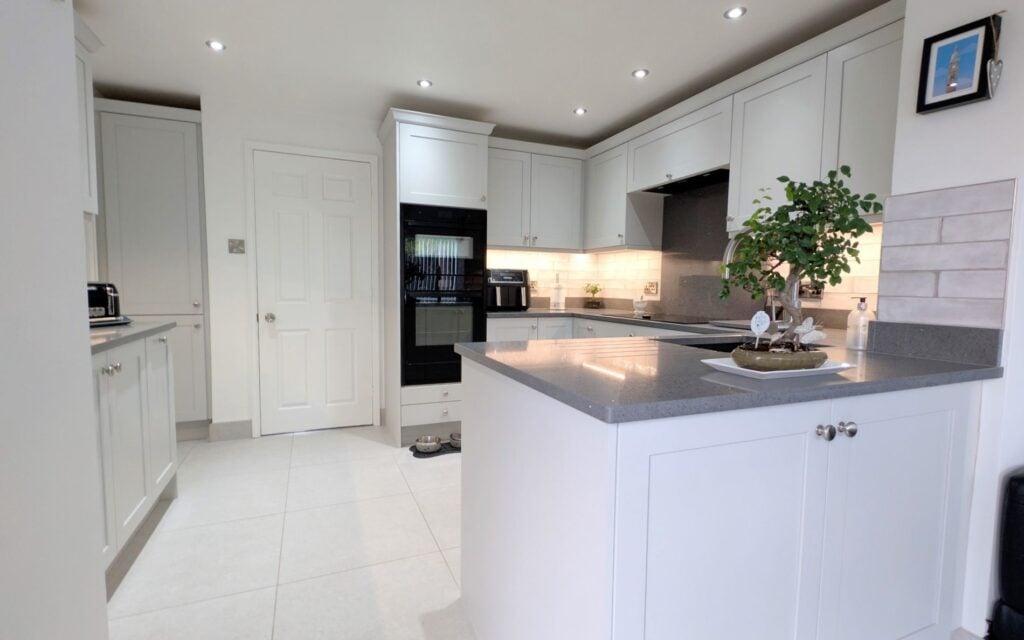 Aldana Kitchen in Light Grey by JC Kitchens