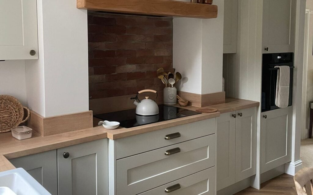 Georgia Kitchen in Mussel by Glenwood Kitchens