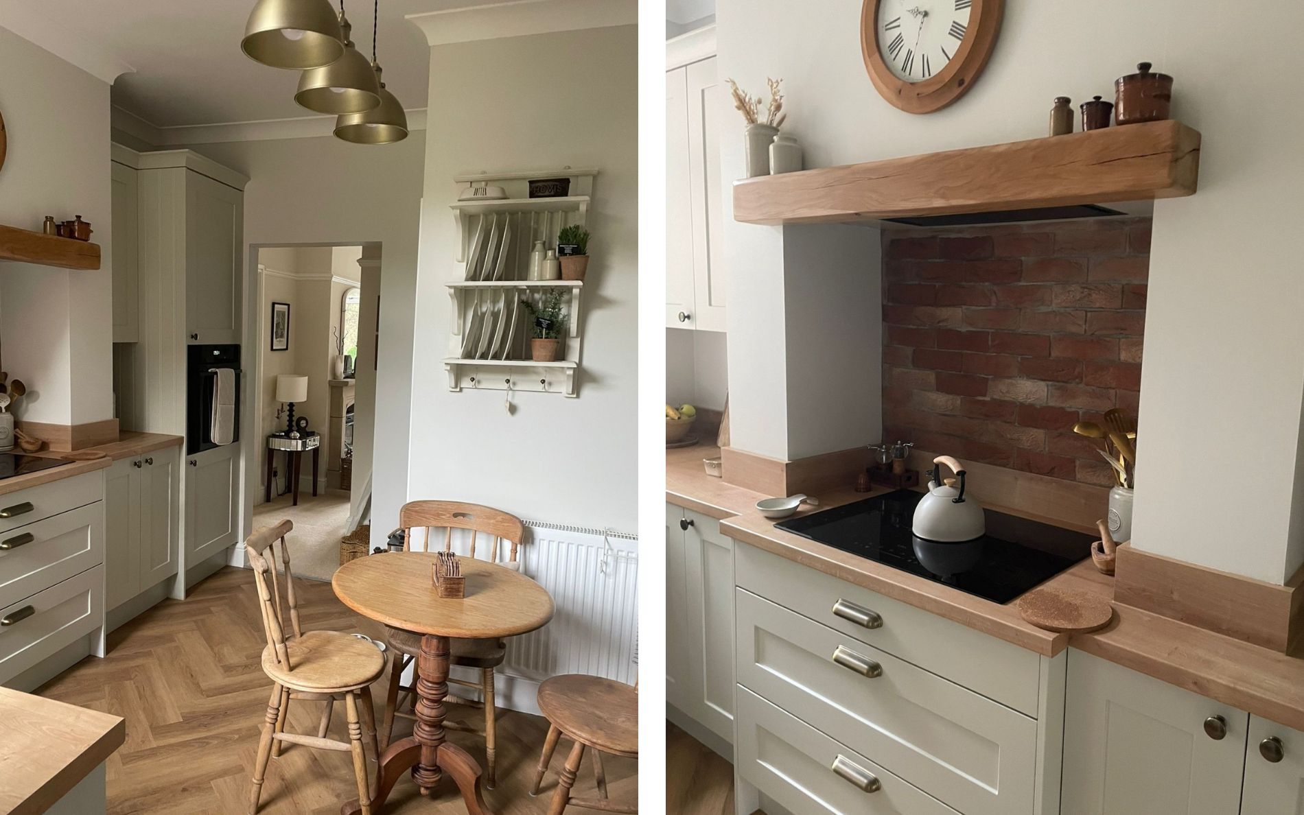 Georgia Kitchen in Mussel by Glenwood Kitchens
