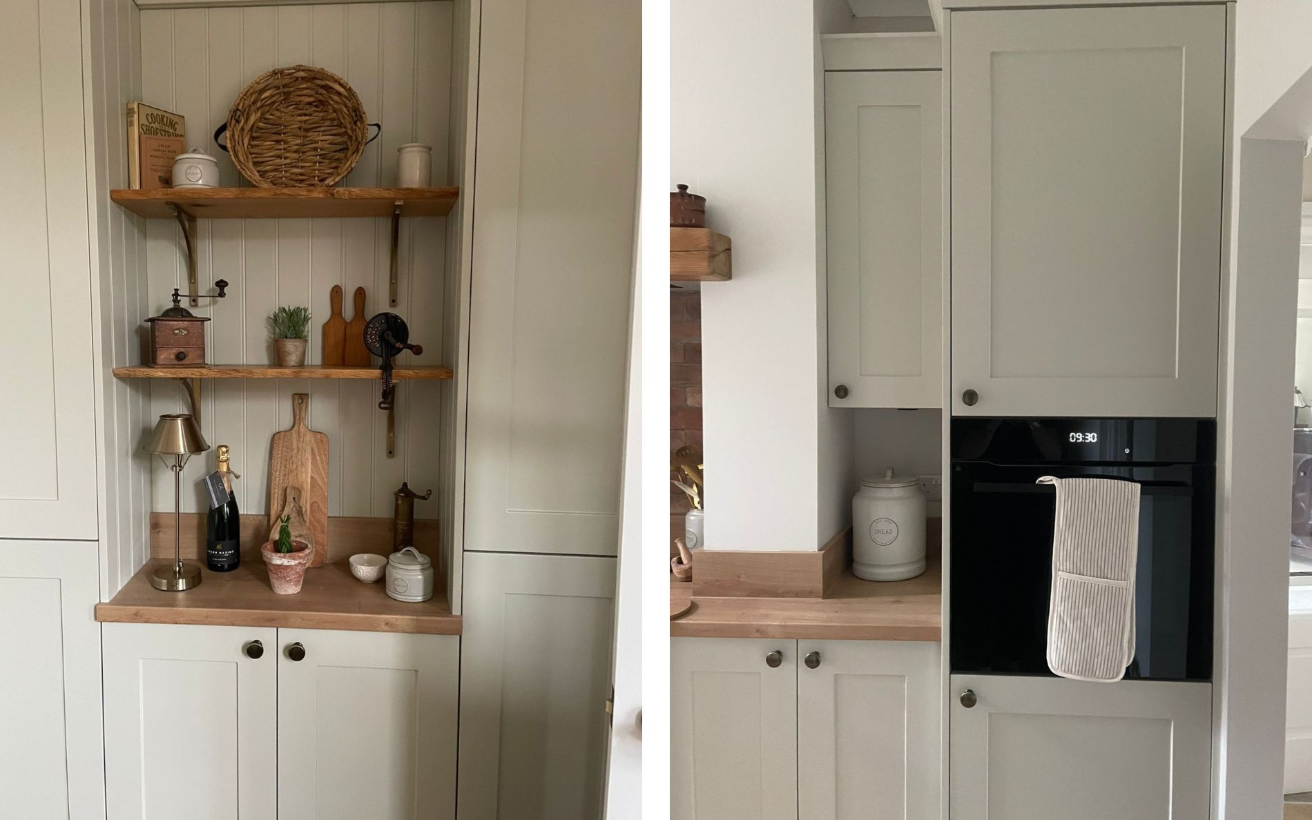 Georgia Kitchen in Mussel by Glenwood Kitchens