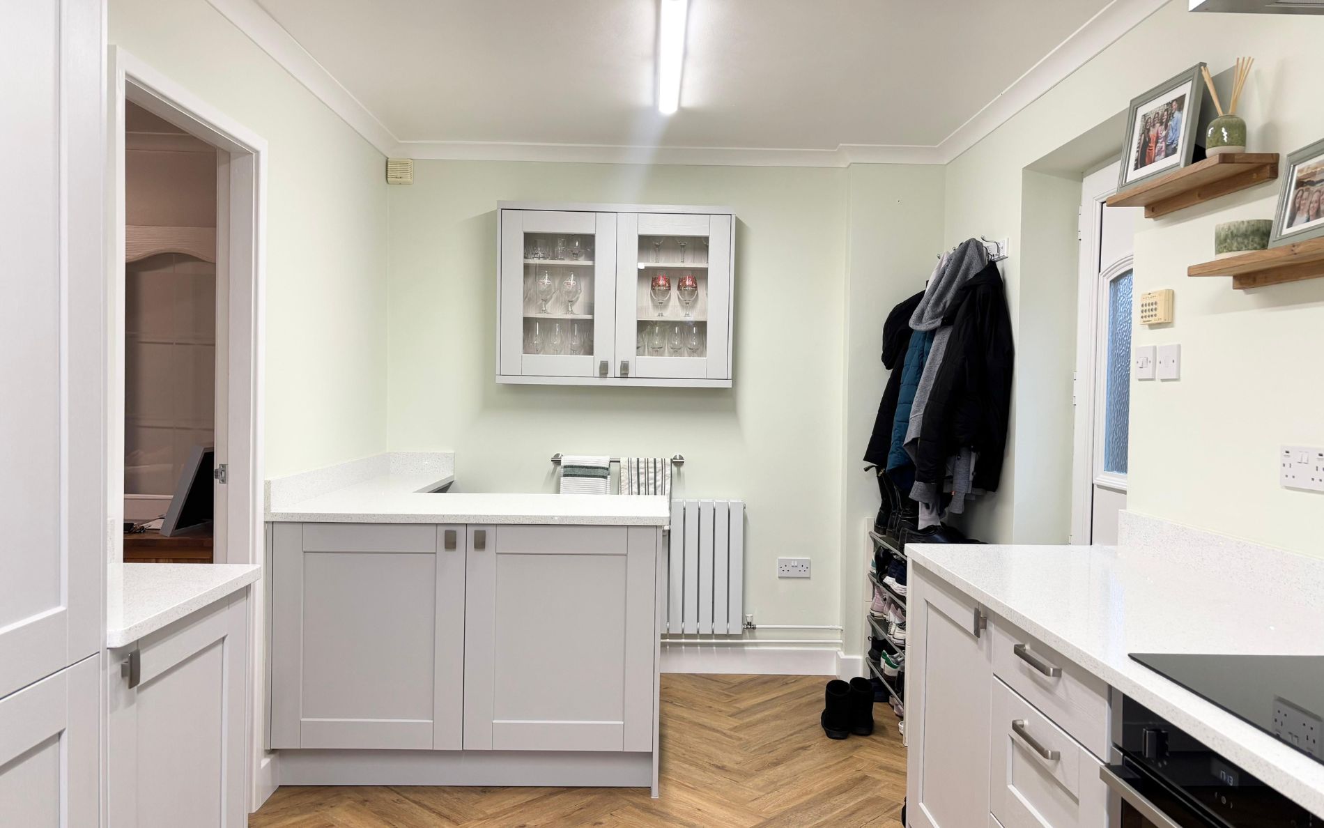 Kensington Kitchen in Light Grey by Interiors 4 Living