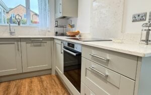 Madison Kitchen in Sage Green by Saturn Interiors