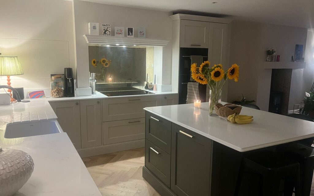 Wakefield Kitchen in Shell & Willow by Silver Birch Kitchens