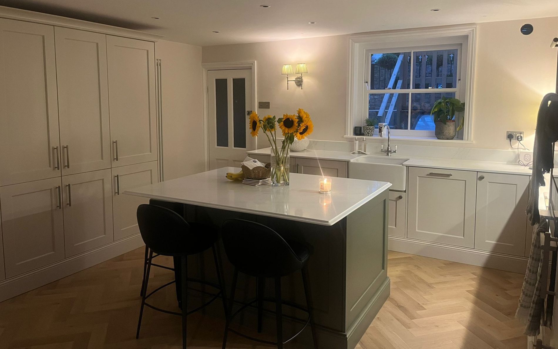 Wakefield Kitchen in Shell & Willow by Silver Birch Kitchens