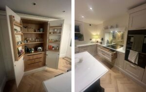 Wakefield Kitchen in Shell & Willow by Silver Birch Kitchens