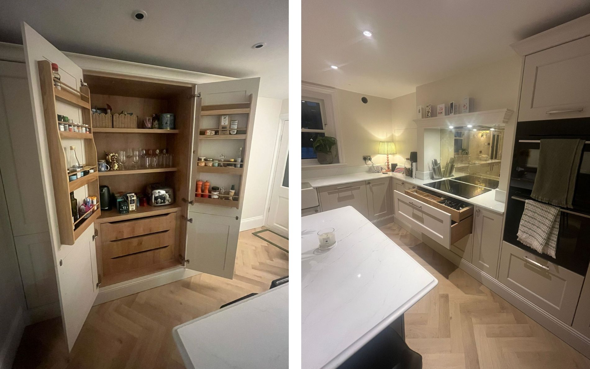 Wakefield Kitchen in Shell & Willow by Silver Birch Kitchens