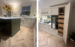 Wakefield Kitchen in Shell & Willow by Silver Birch Kitchens
