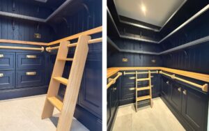 Winslow Pantry in Indigo by Broomside Design