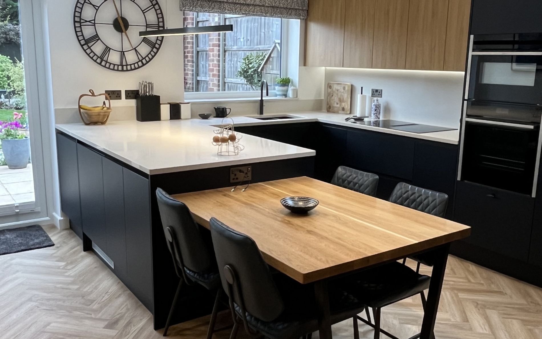 Zola Matte Kitchen in Indigo by Interiors 4 Living