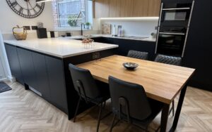 Zola Matte Kitchen in Indigo by Interiors 4 Living