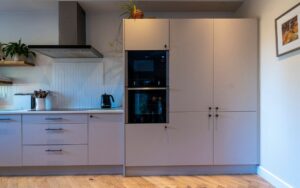 Zola Matte Kitchen in Cashmere by Interiors 4 Living