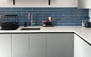 Zola Soft-Matte Kitchen in Dust Grey by Interiors 4 Living