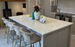 Aldana Kitchen in Cashmere by Walrow Kitchens