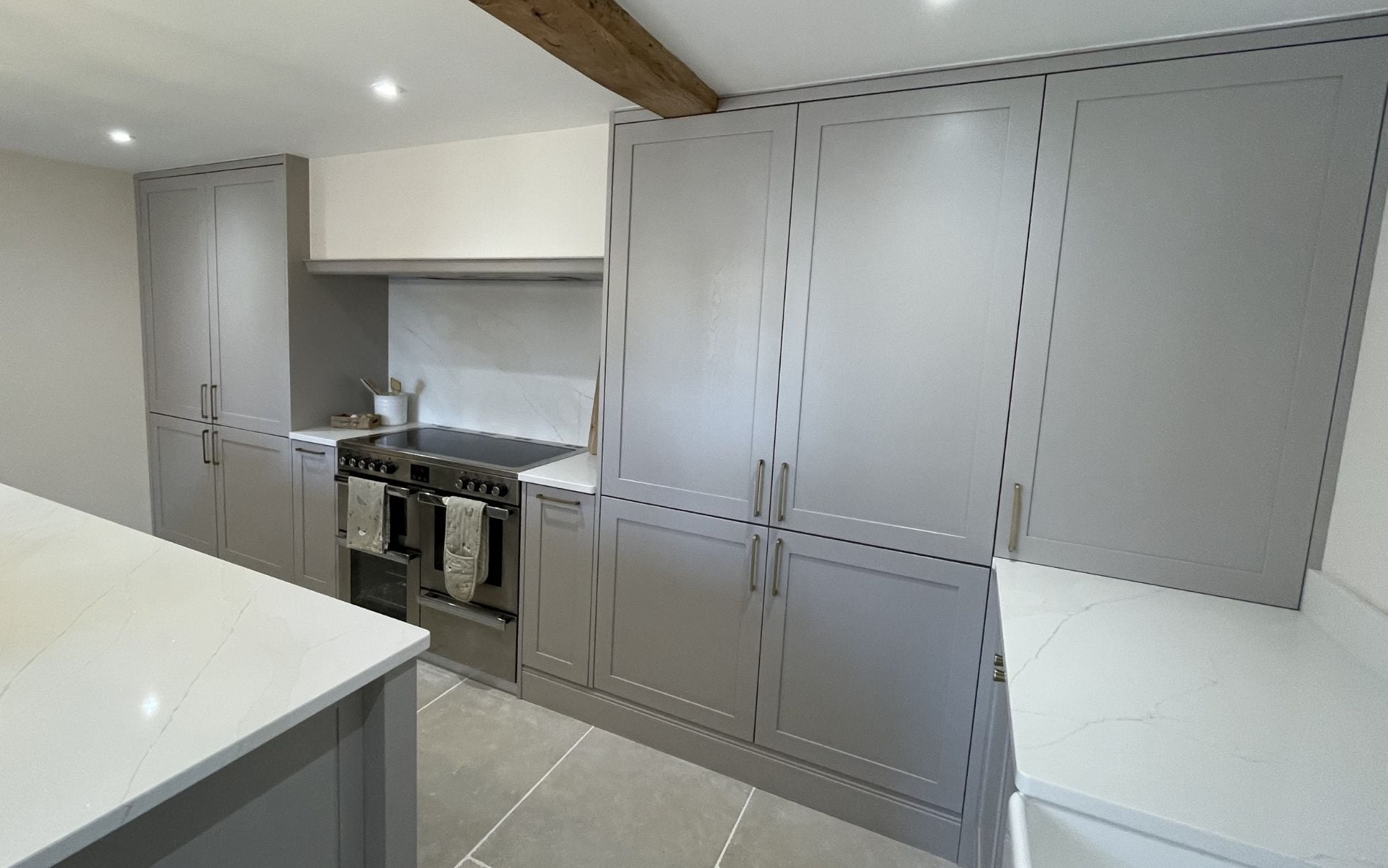 Aldana Kitchen in Cashmere by Walrow Kitchens