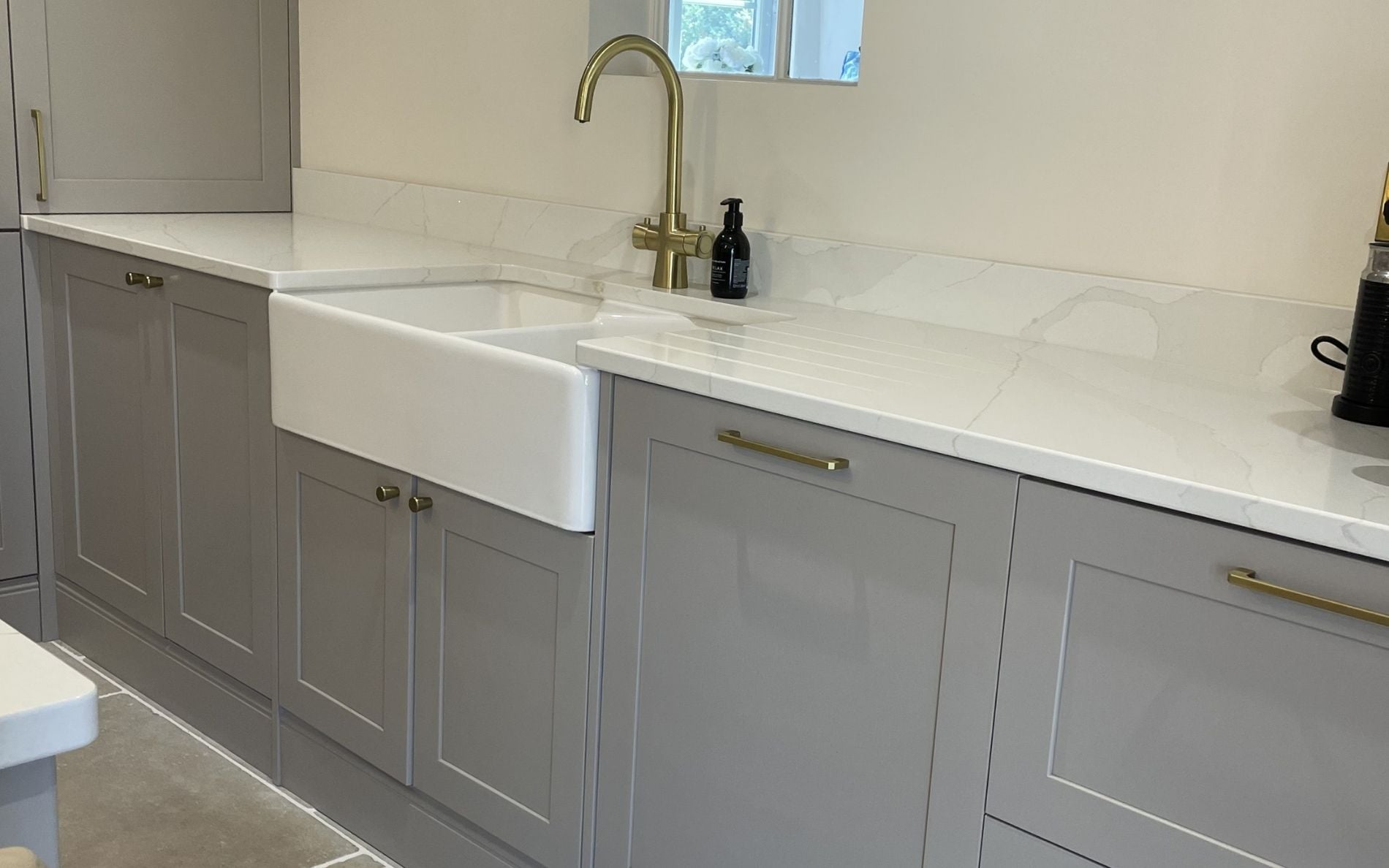 Aldana Kitchen in Cashmere by Walrow Kitchens