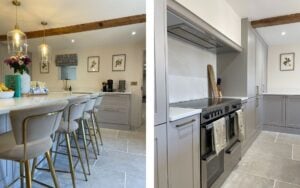 Aldana Kitchen in Cashmere by Walrow Kitchens