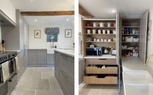 Aldana Kitchen in Cashmere by Walrow Kitchens