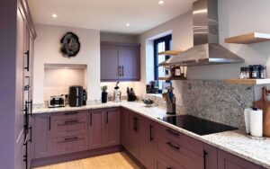 Aldana Kitchen Colour Matched - Lavender Grey by Roma Interiors
