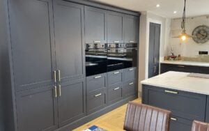 Aldana Kitchen in Slate Blue by Walrow Kitchens