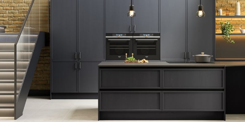 Handle with Style Blog | Aylesford Graphite Handleless Island