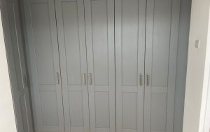 Kensington Fitted Wardrobes in Dust Grey by Trade Supplies