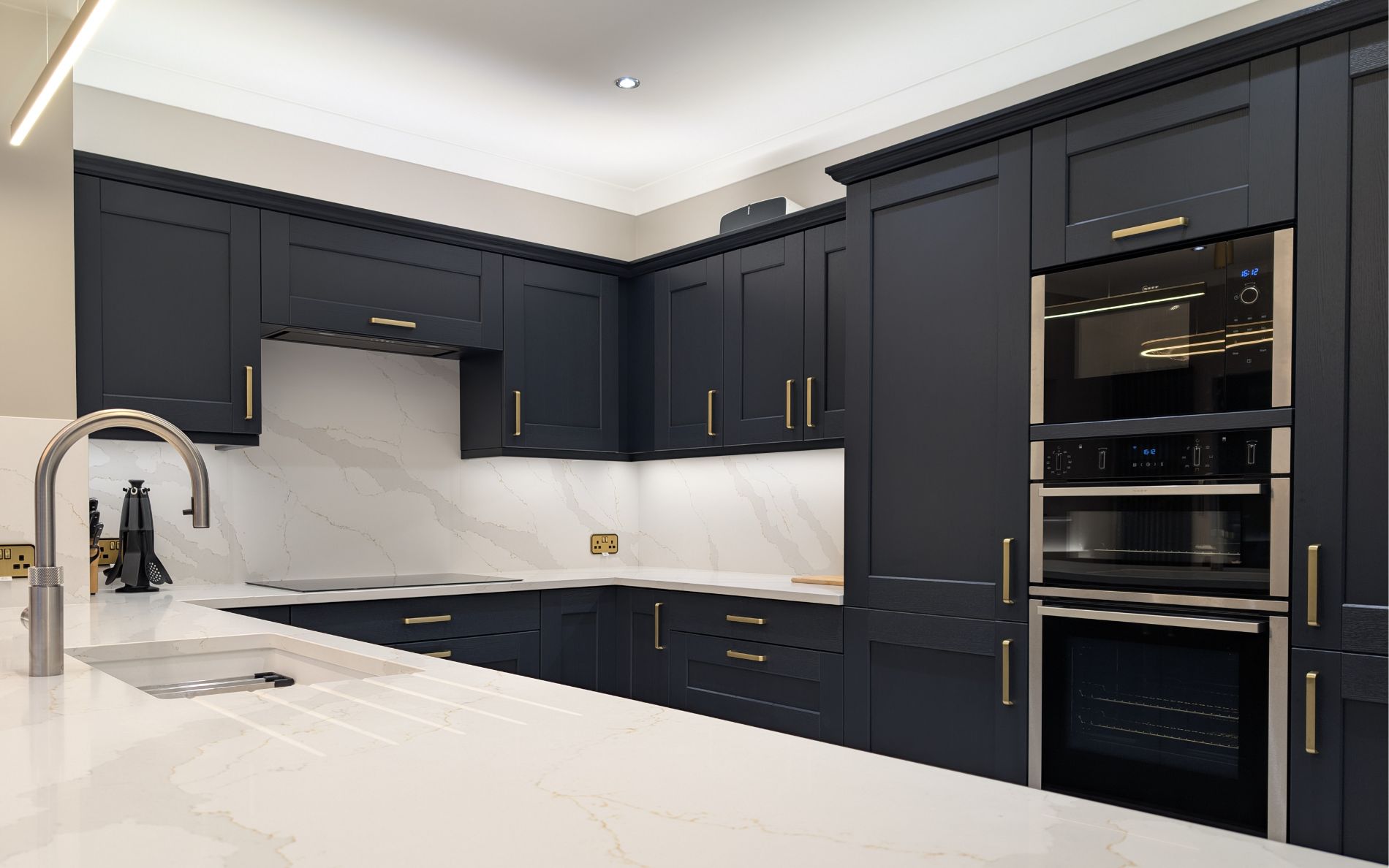 Kensington Kitchen in Indigo by JC Kitchens