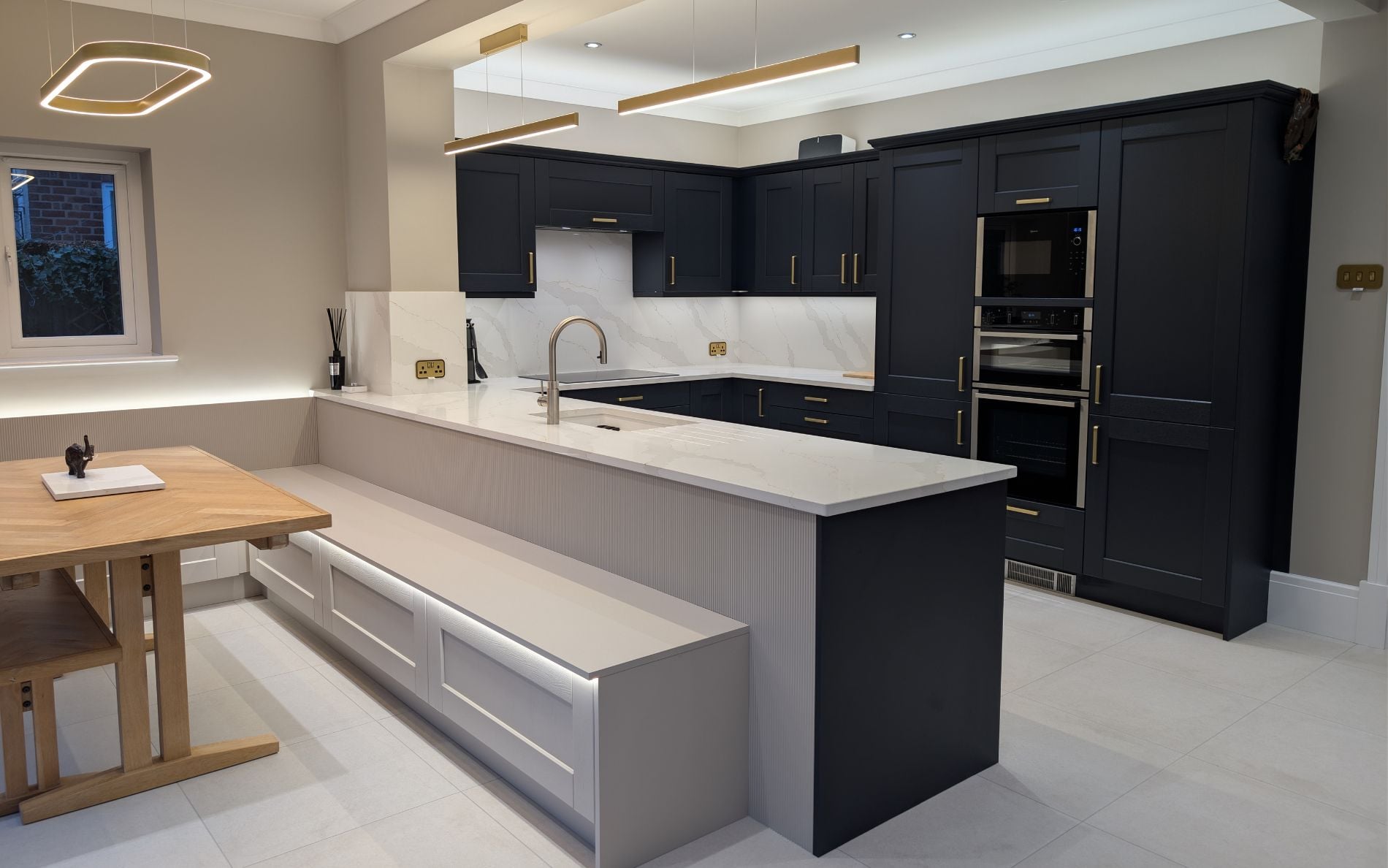 Kensington Kitchen in Indigo by JC Kitchens