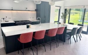 Wakefield Kitchen in Heritage Green by Naughton Kitchens