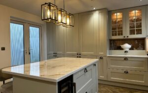 Wakefield Kitchen in Mussel by Roma Interiors