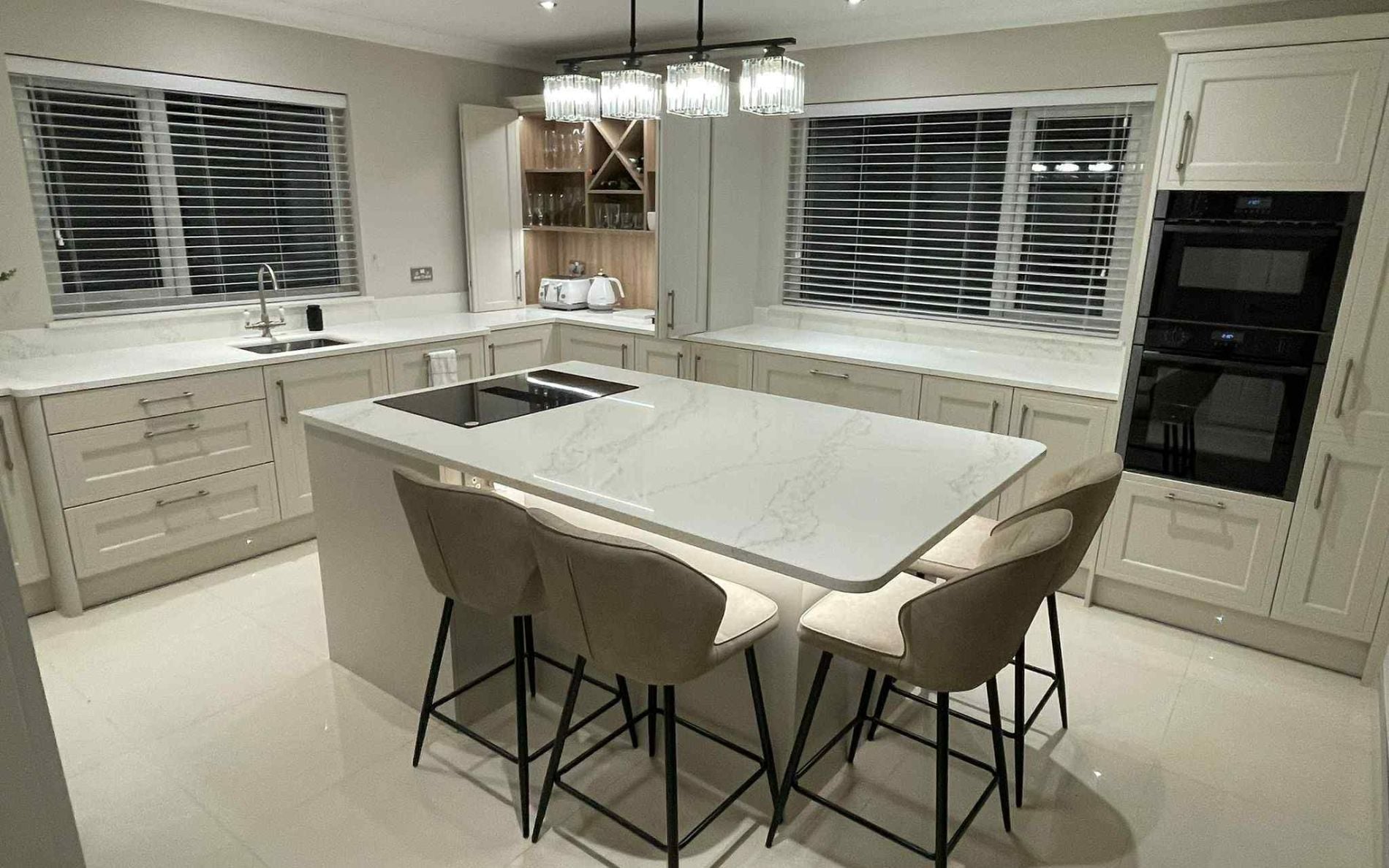 Winslow Kitchen in Shell by Hanna Bros