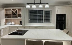 Winslow Kitchen in Shell by Hanna Bros